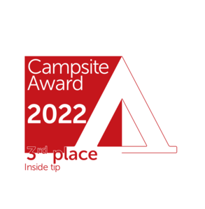 Auszeichnung Campsite Award 2022 - 3rd Place Inside Tip